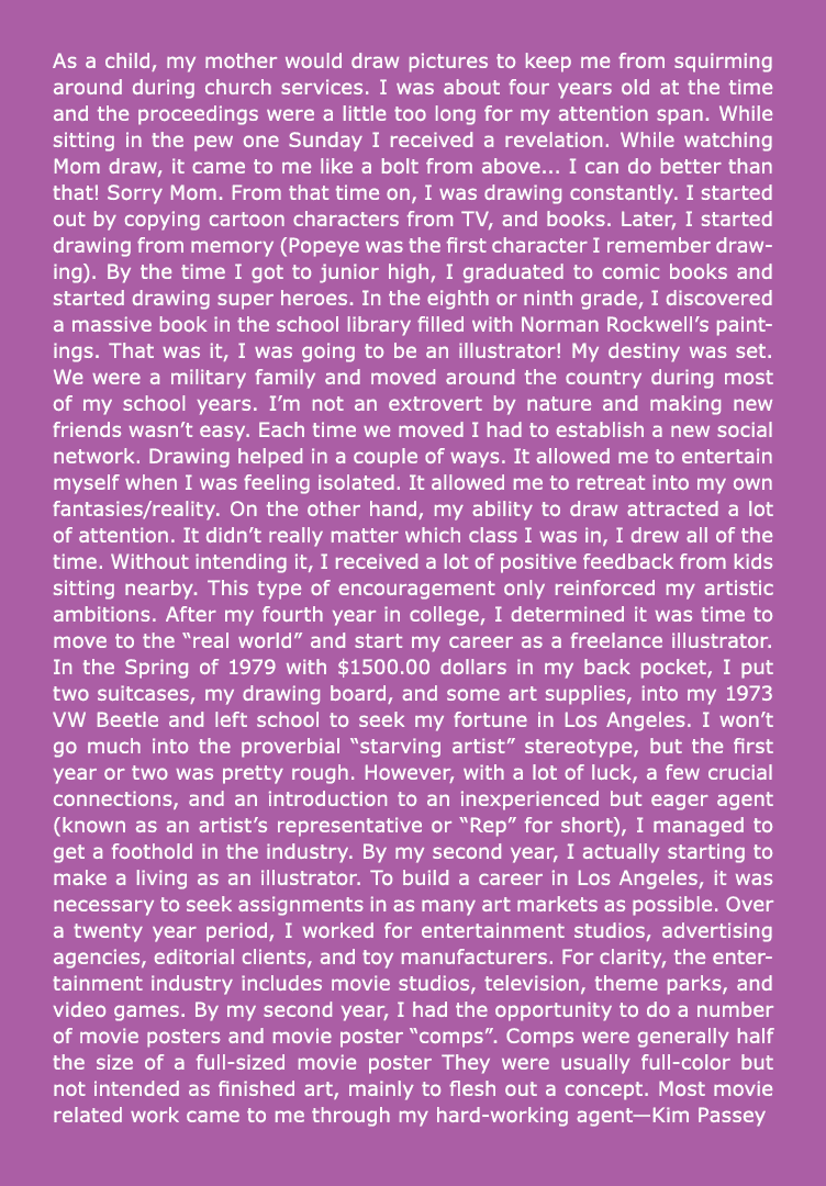 As a child, my mother would draw pictures to keep me from squirming around during church services. I was about four y...