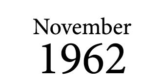 November 1962