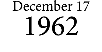 December 17 1962