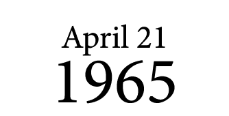 April 21 1965