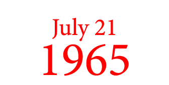 July 21 1965