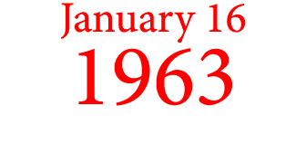 January 16 1963