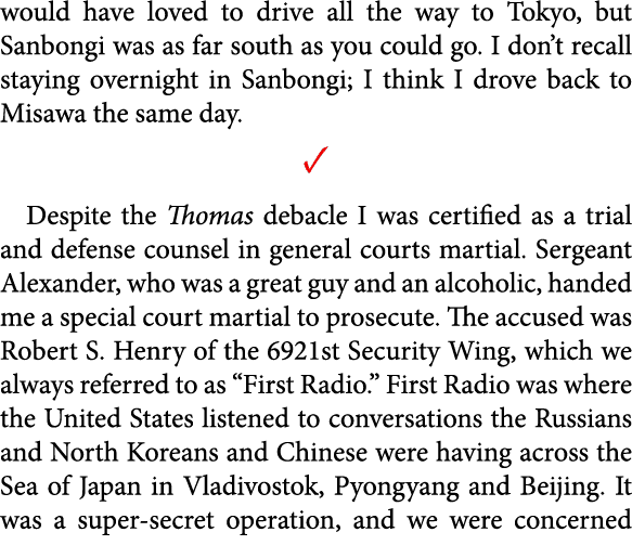 would have loved to drive all the way to Tokyo, but ﻿Sanbongi was as far south as you could go. I don’t recall stayin...