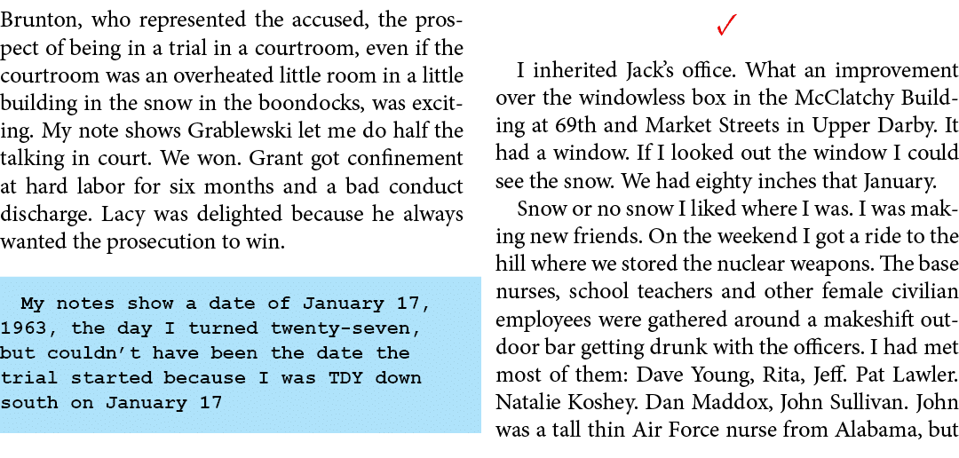 Brunton, who represented the accused, the prospect of being in a trial in a courtroom, even if the courtroom was an ...