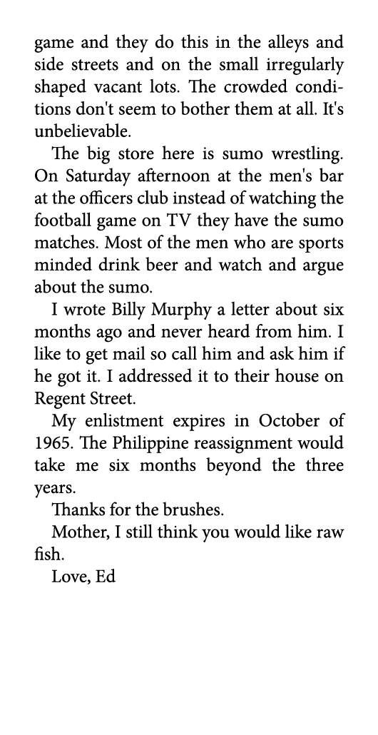 game and they do this in the alleys and side streets and on the small irregularly shaped vacant lots. The crowded con...