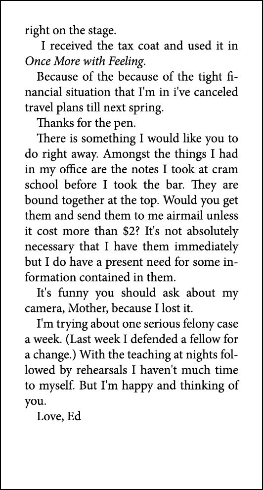 right on the stage. I received the tax coat and used it in Once More with Feeling. Because of the because of the tigh...