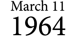 March 11 1964