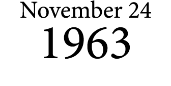 November 24 1963