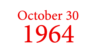 October 30 1964