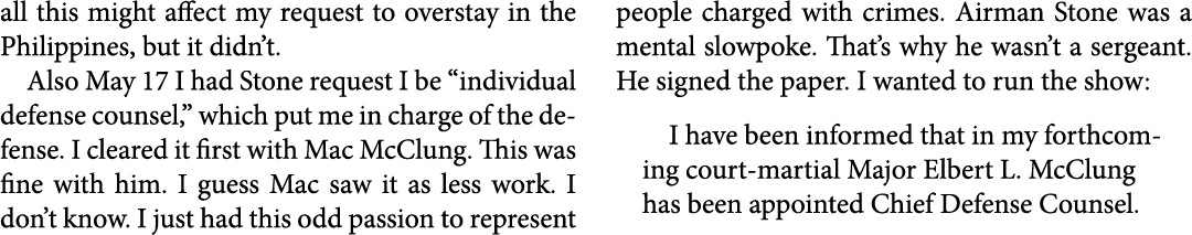 all this might affect my request to overstay in the ﻿﻿Philippines, but it didn’t. Also May 17 I had Stone request I b...