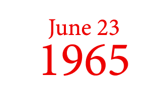 June 23 1965