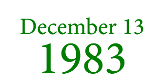 December 13 1983