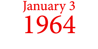 January 3 1964