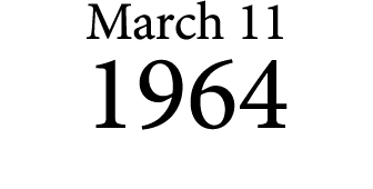 March 11 1964