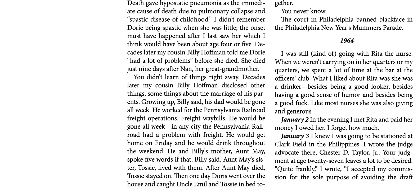 Death gave ﻿hypostatic pneumonia as the immediate cause of death due to pulmonary collapse and “spastic disease of ch...