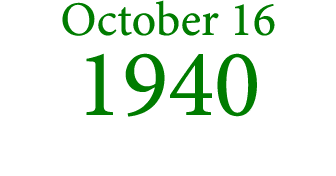 October 16 1940