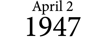 April 2 1947