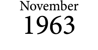 November 1963