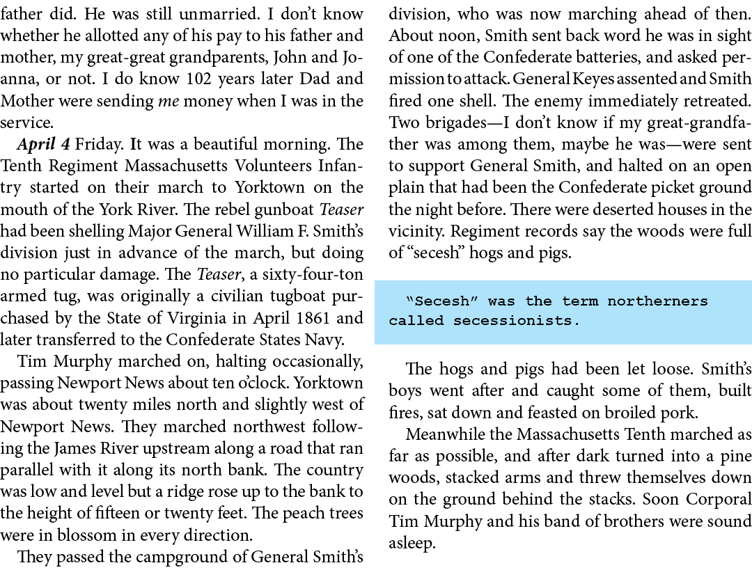 father did. He was still unmarried. I don’t know whether he allotted any of his pay to his father and mother, my grea...