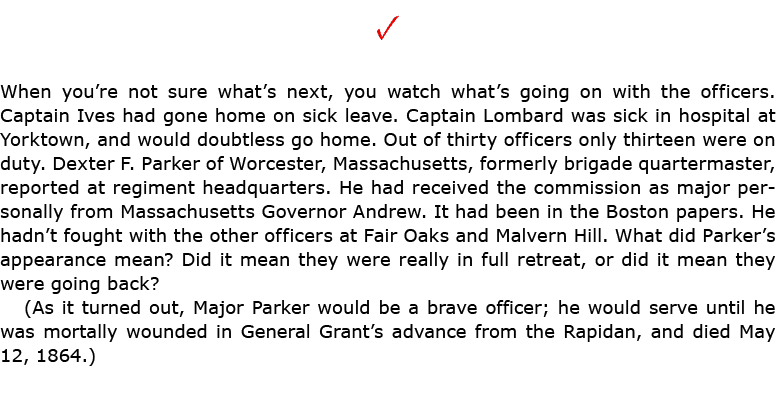 ✓ When you’re not sure what’s next, you watch what’s going on with the officers. Captain Ives had gone home on sick l...