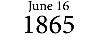 June 16 1865