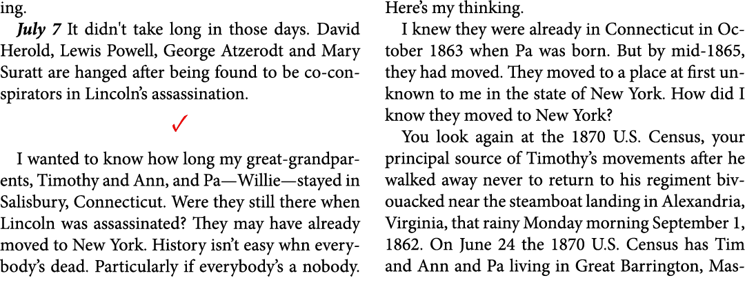 ing. July 7 It didn't take long in those days. ﻿David Herold, ﻿Lewis Powell, ﻿George Atzerodt and ﻿Mary Suratt are ha...