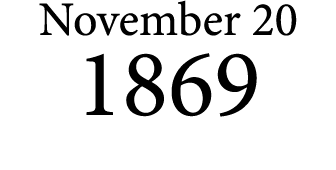 November 20 1869
