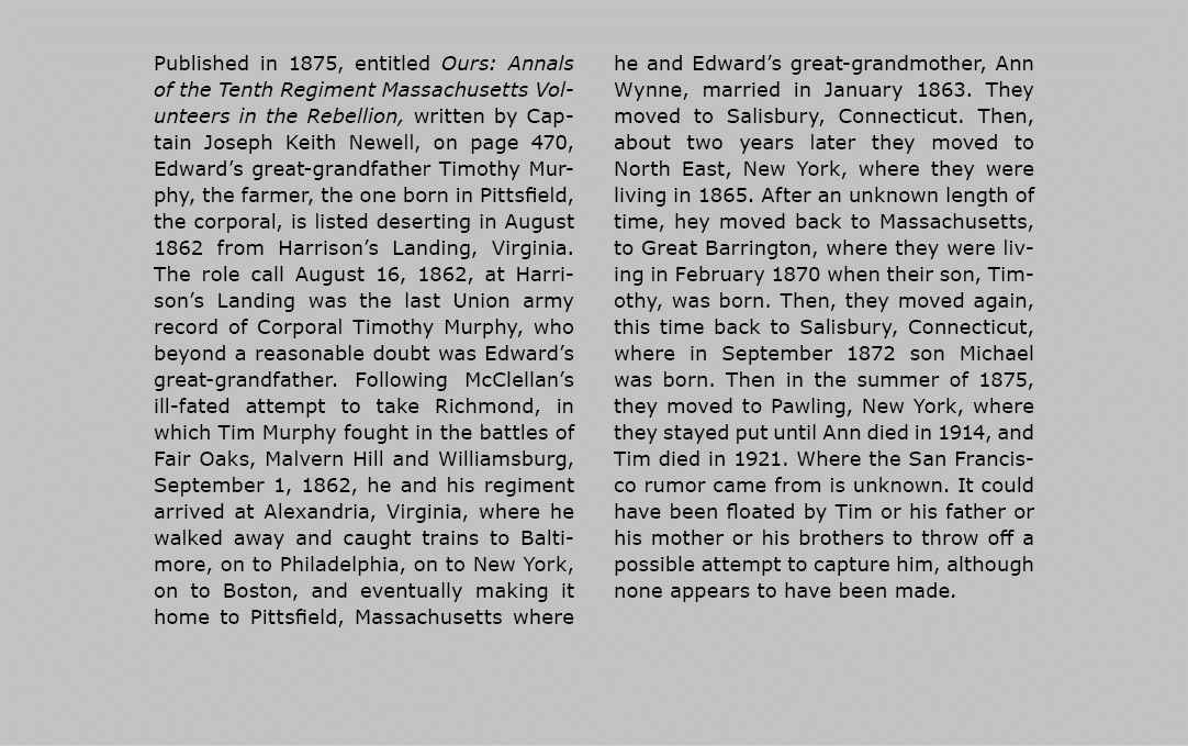 Published in 1875, entitled ﻿Ours: Annals of the Tenth Regiment ﻿Massachusetts Volunteers in the Rebellion, written b...