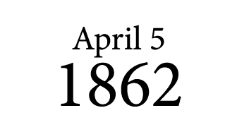 April 5 1862