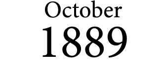 October 1889