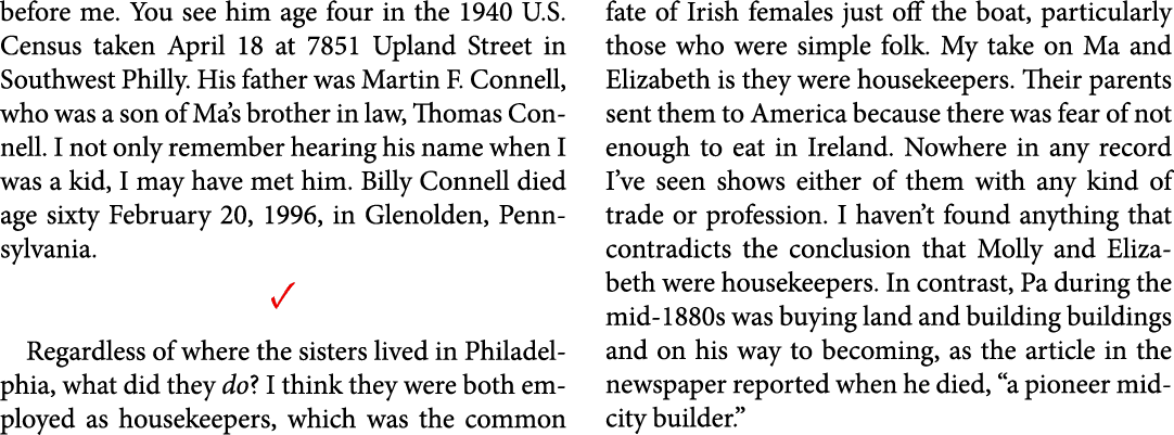 before me. You see him age four in the ﻿1940 U.S. Census taken April 18 at 7851 Upland Street in Southwest Philly. Hi...