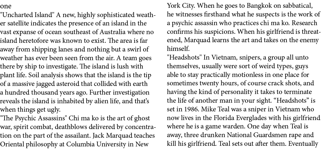 one \“﻿Uncharted Island\" A new, highly sophisticated weather satellite indicates the presence of an island in the va...