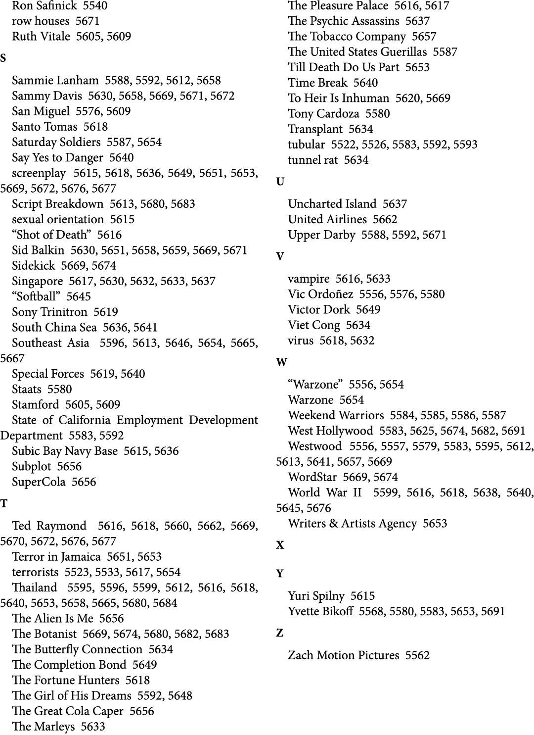 Ron Safinick 5540 row houses 5671 Ruth Vitale 5605, 5609 S Sammie Lanham 5588, 5592, 5612, 5658 Sammy Davis 5630, 565...