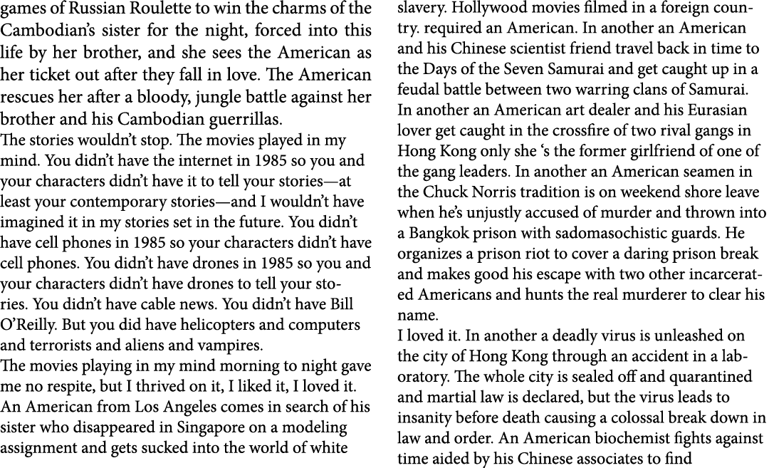 games of Russian Roulette to win the charms of the Cambodian’s sister for the night, forced into this life by her bro...