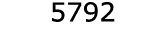  5792
