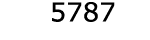  5787