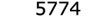  5774