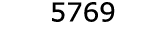  5769