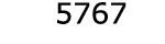  5767