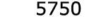  5750