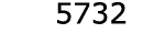  5732