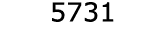  5731