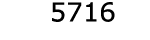  5716