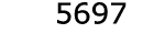  5697