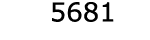  5681