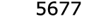  5677