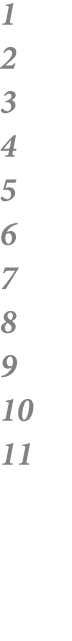 1 2  3  4  5  6  7  8  9  10  11 