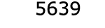  5639