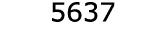  5637