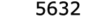  5632